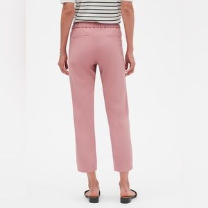 Banana Republic Factory Hayden Pull-on Tapered Pink Pants